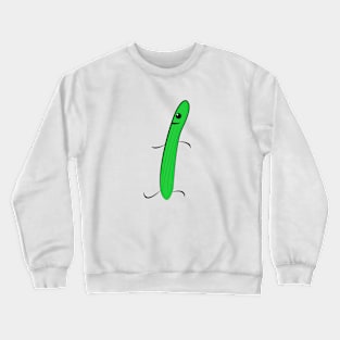 Running cucumber Crewneck Sweatshirt